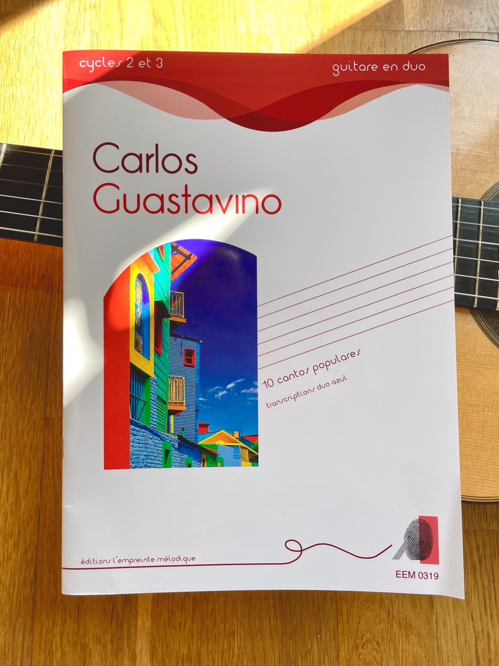 Publicación de una transcripción de Carlos&nbsp;Guastavino